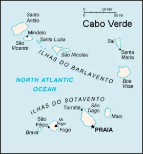 Cabo Verde Map